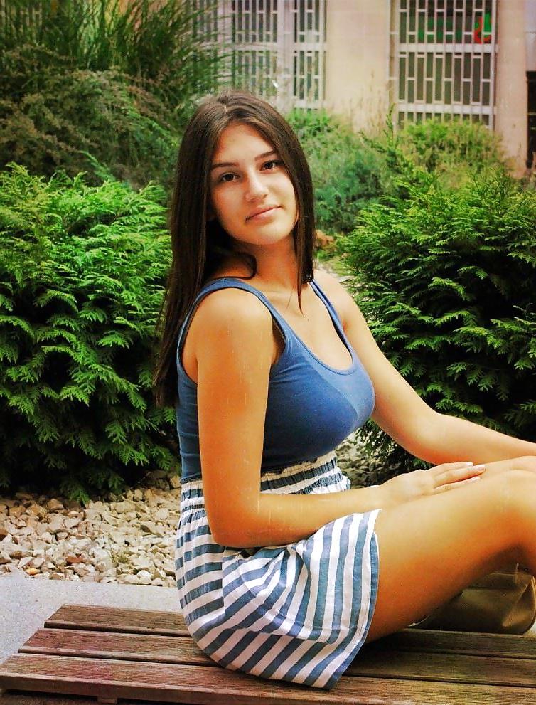 16P Huge boobs teen