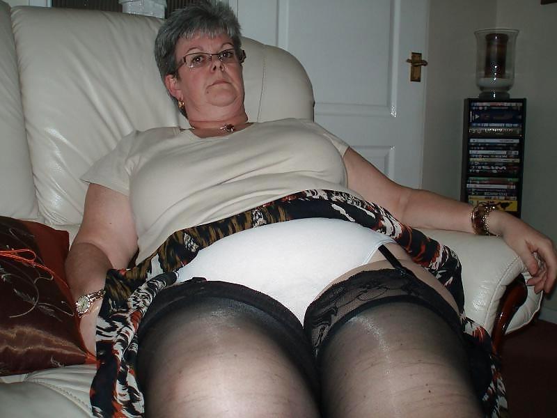 22P Big boobs plump granny