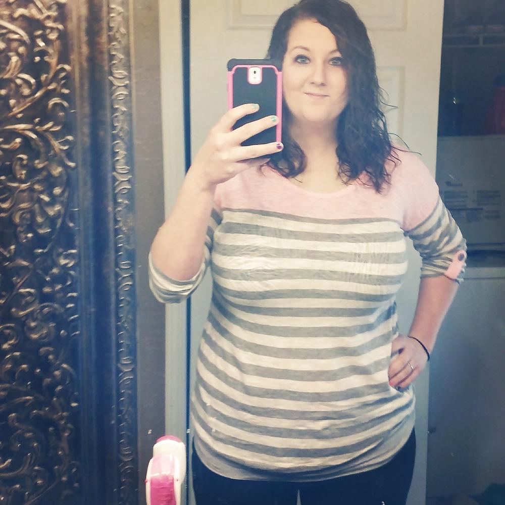 15P Her husband doesn't know she likes showing off her tits