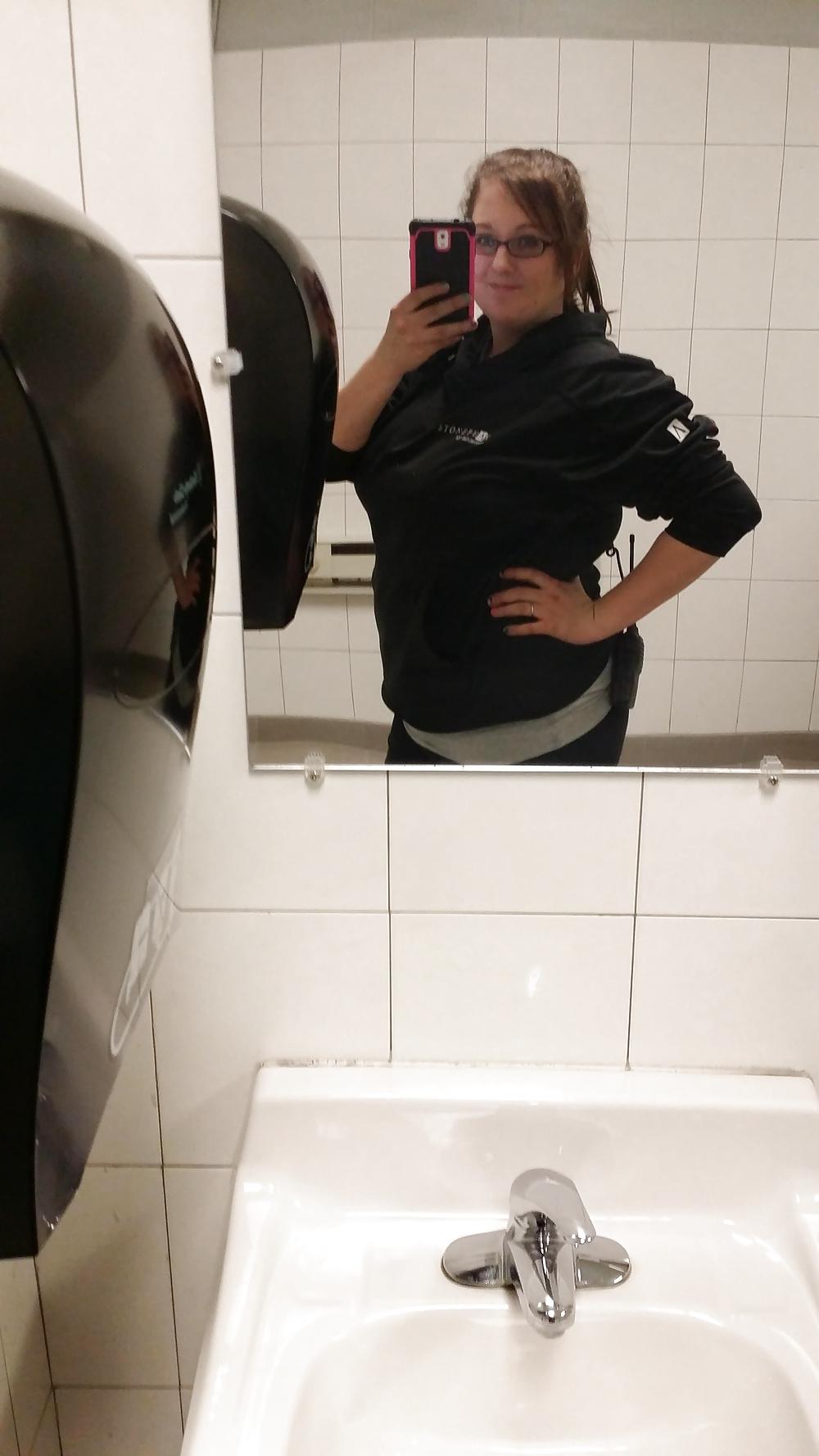 15P Her husband doesn't know she likes showing off her tits