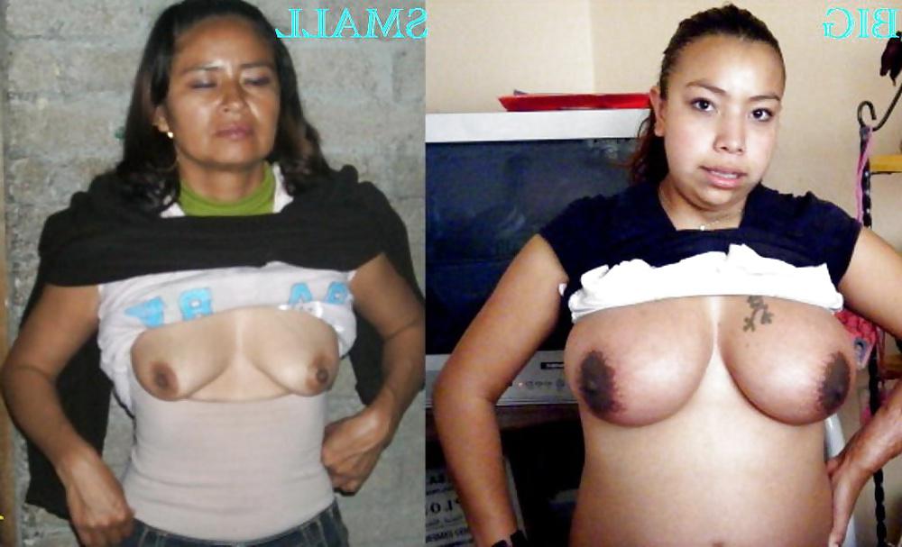 10P BIG AND SMALL MEXICAN BOOBS