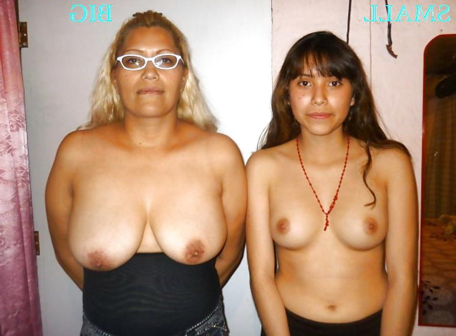 10P BIG AND SMALL MEXICAN BOOBS