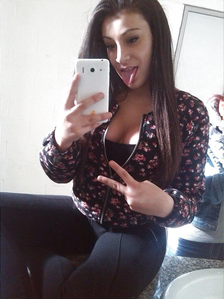 25P SANDRA CABRERA, SPANISH FACEBOOK SLUTTEST TEEN