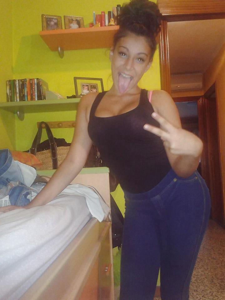 25P SANDRA CABRERA, SPANISH FACEBOOK SLUTTEST TEEN