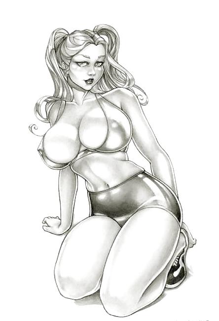 25P Massive Tits Artwork - the B&Ws #2