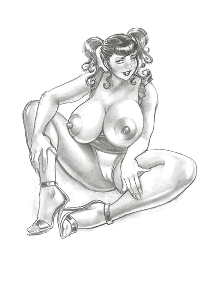 25P Massive Tits Artwork - the B&Ws #2
