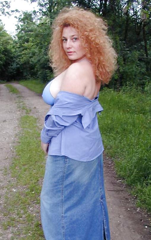 12P Big Natural Tits on Redhead - Brigida