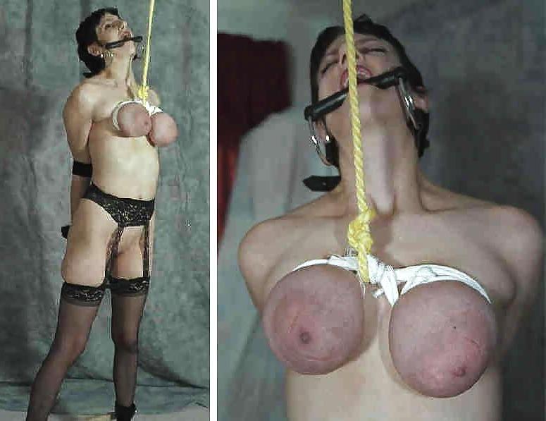 25P Just Tit Hanging