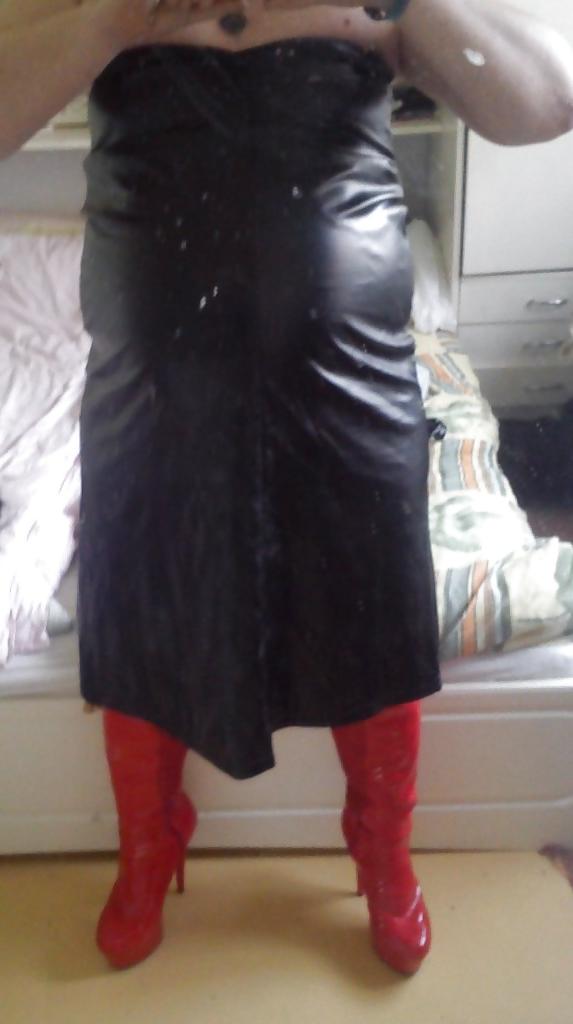 4P New Boots and Leather dress