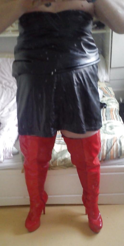 4P New Boots and Leather dress