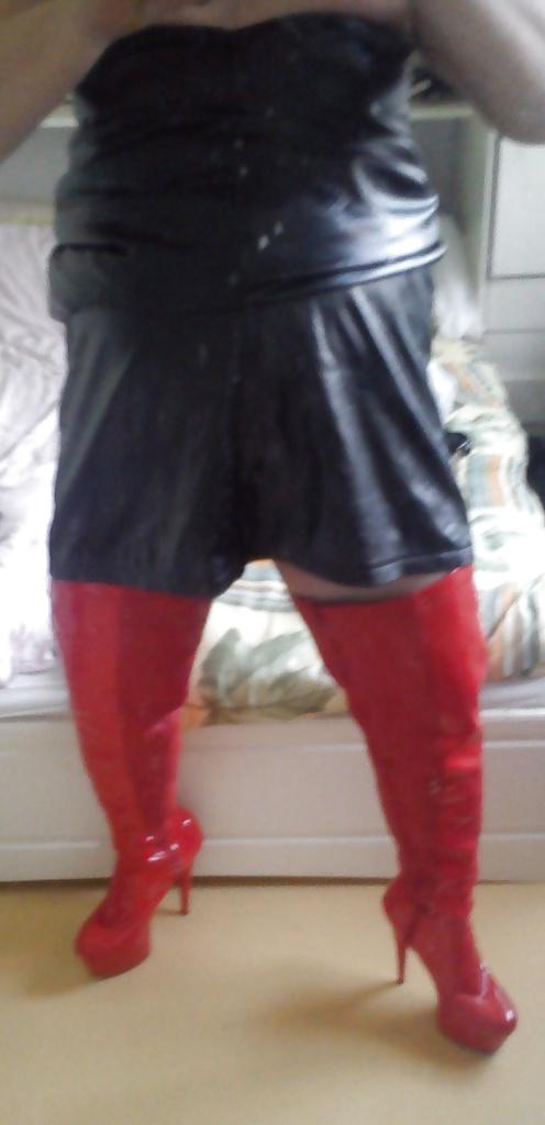 4P New Boots and Leather dress