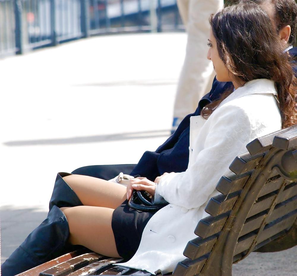 14P In The Streets 114 - Lady in Black Fuck Me Boots