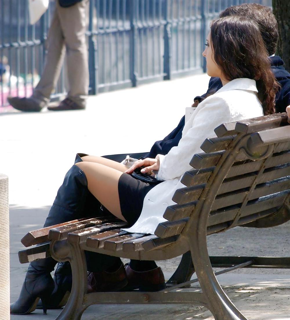 14P In The Streets 114 - Lady in Black Fuck Me Boots
