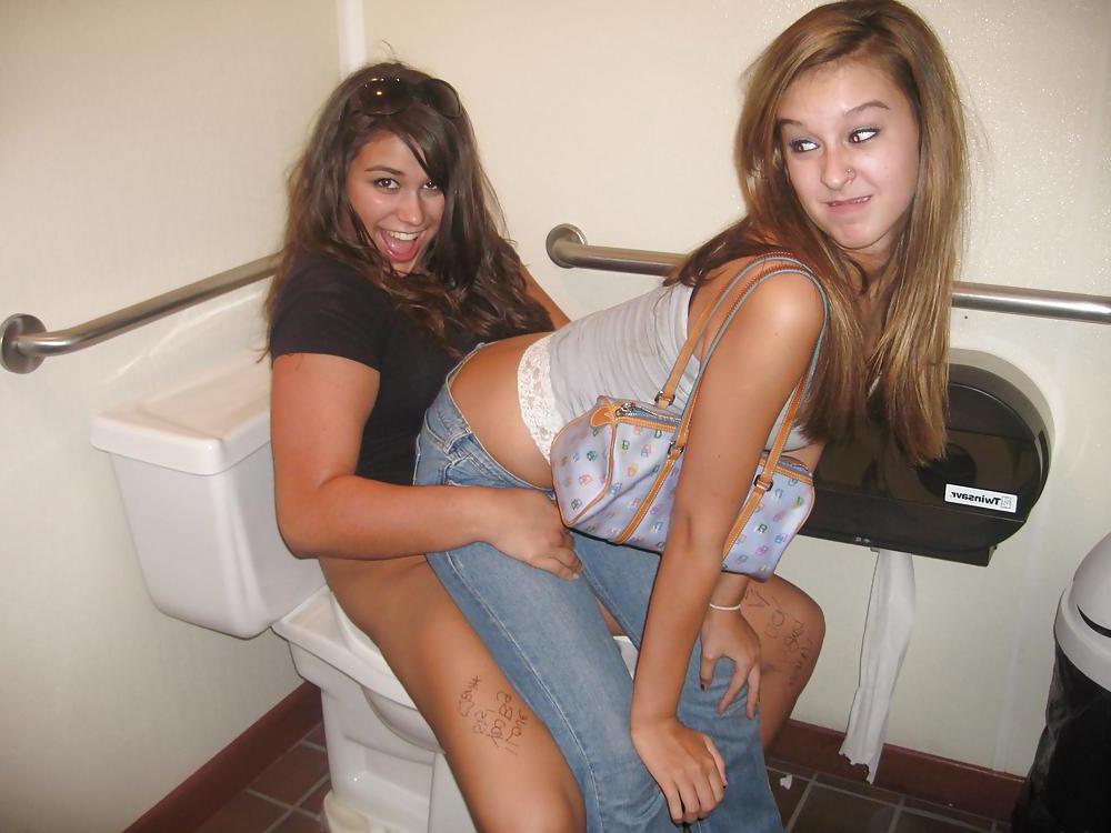9P Caught with thier pants down!