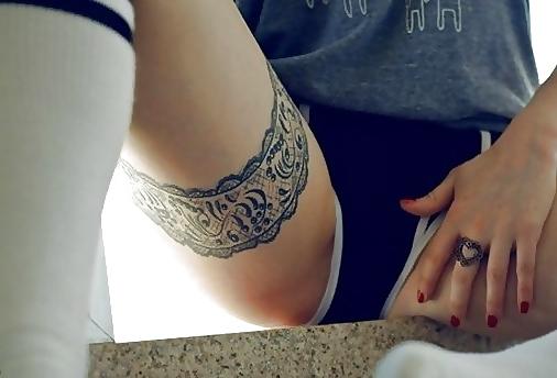25P Garter Belt Tattoos - Mojitog