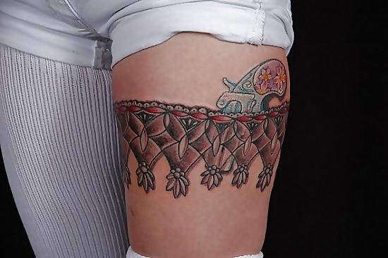 25P Garter Belt Tattoos - Mojitog