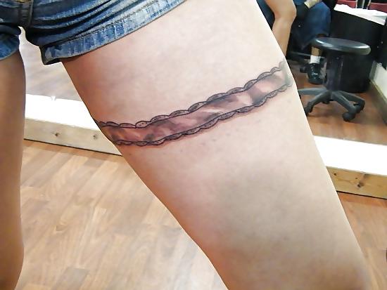 25P Garter Belt Tattoos - Mojitog