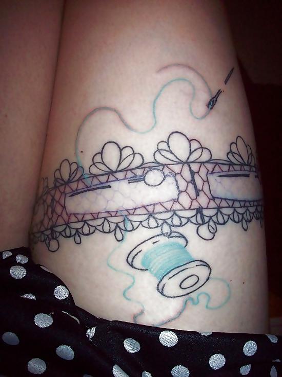 25P Garter Belt Tattoos - Mojitog