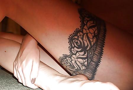 25P Garter Belt Tattoos - Mojitog