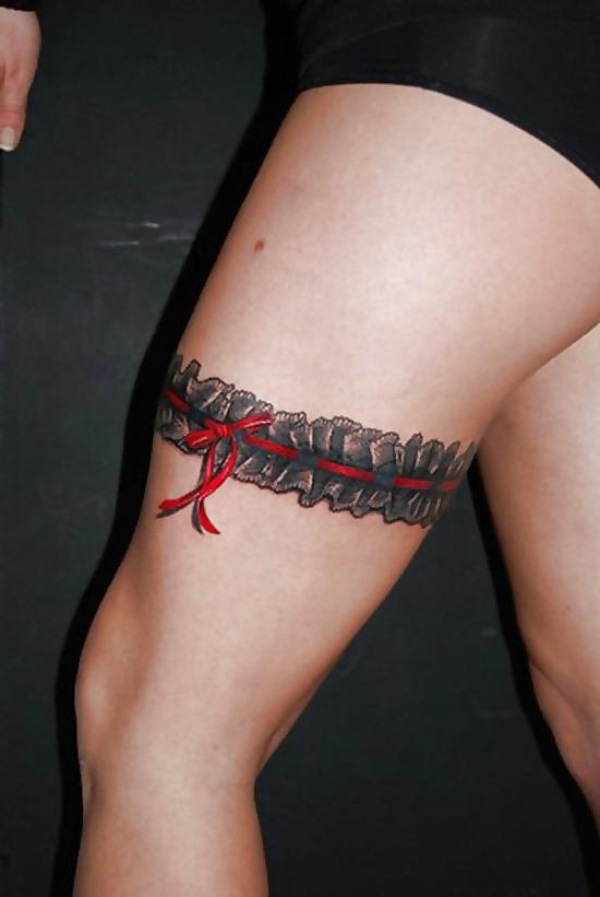 25P Garter Belt Tattoos - Mojitog