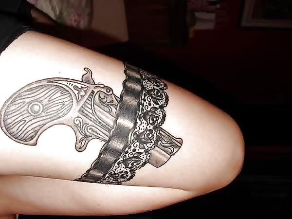 25P Garter Belt Tattoos - Mojitog