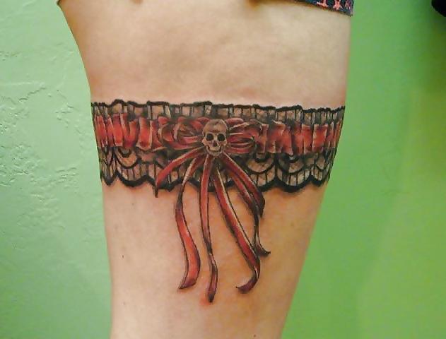 25P Garter Belt Tattoos - Mojitog