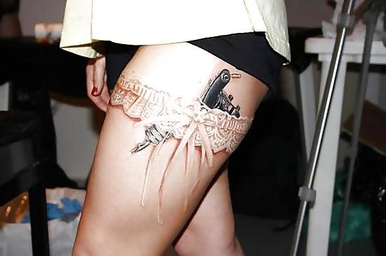 25P Garter Belt Tattoos - Mojitog