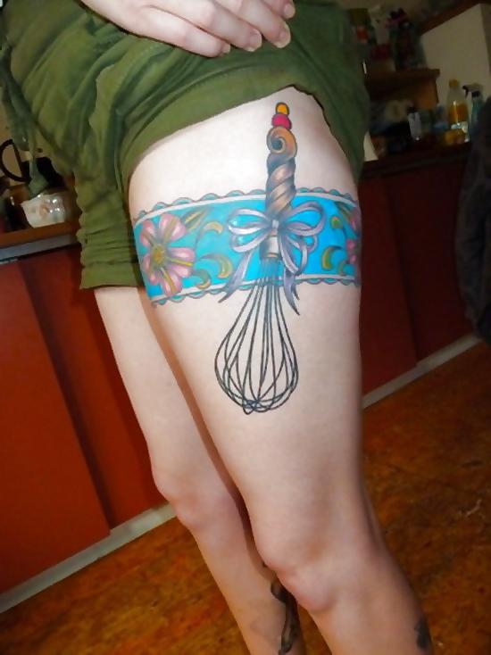 25P Garter Belt Tattoos - Mojitog