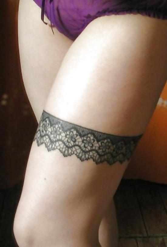 25P Garter Belt Tattoos - Mojitog
