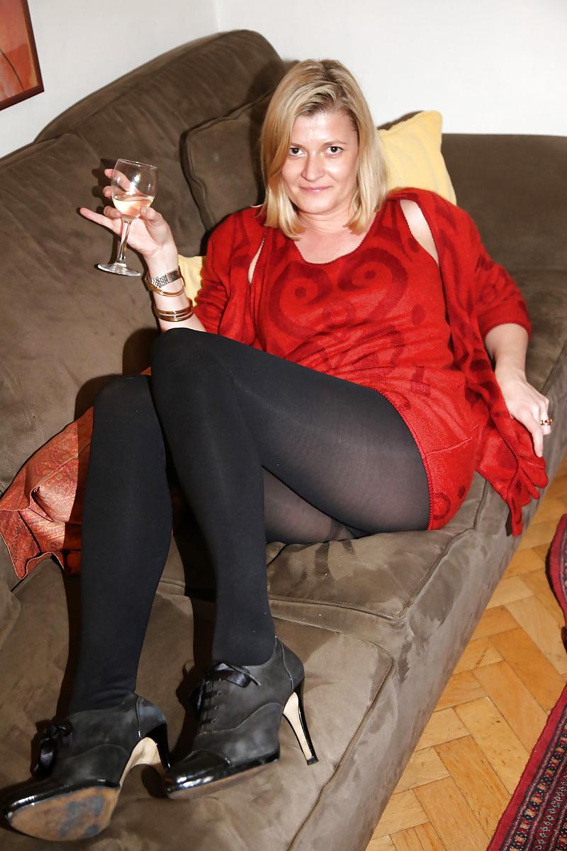 10P Smoking, Tights, Heels what more could you ask for 