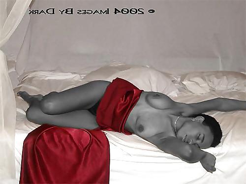 18P (A.) Beautiful Black Babes - black, ebony, nubian, mahogany