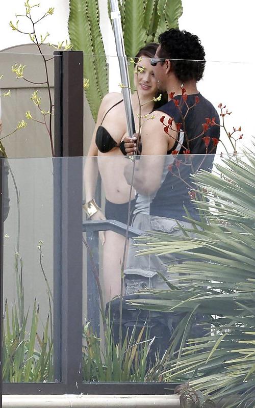 25P Miranda Kerr photoshoot for Have Faith Swimwear in Malibu