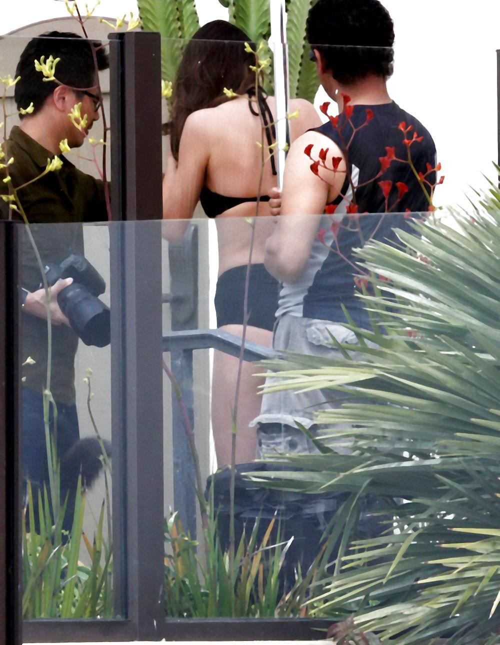 25P Miranda Kerr photoshoot for Have Faith Swimwear in Malibu