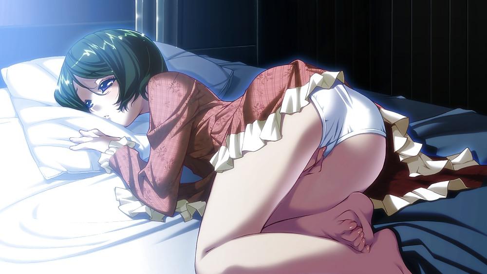 25P Hentai girls masturbating and flashing