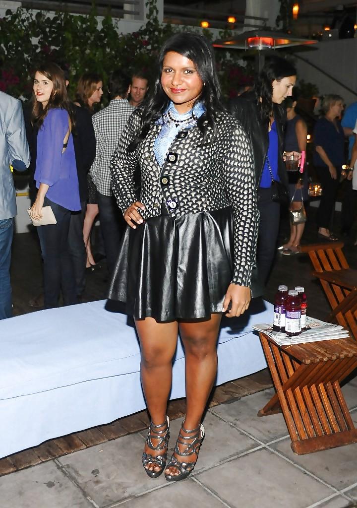 5P Mindy Kaling Indian Sexy Cuty
