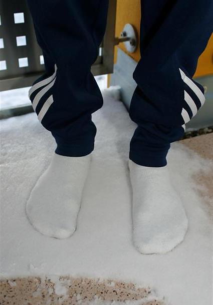 25P Flory 5  Cute Boy Feet and socks