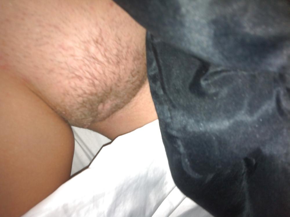 8P My hairy blonde friend. Is she pretty?