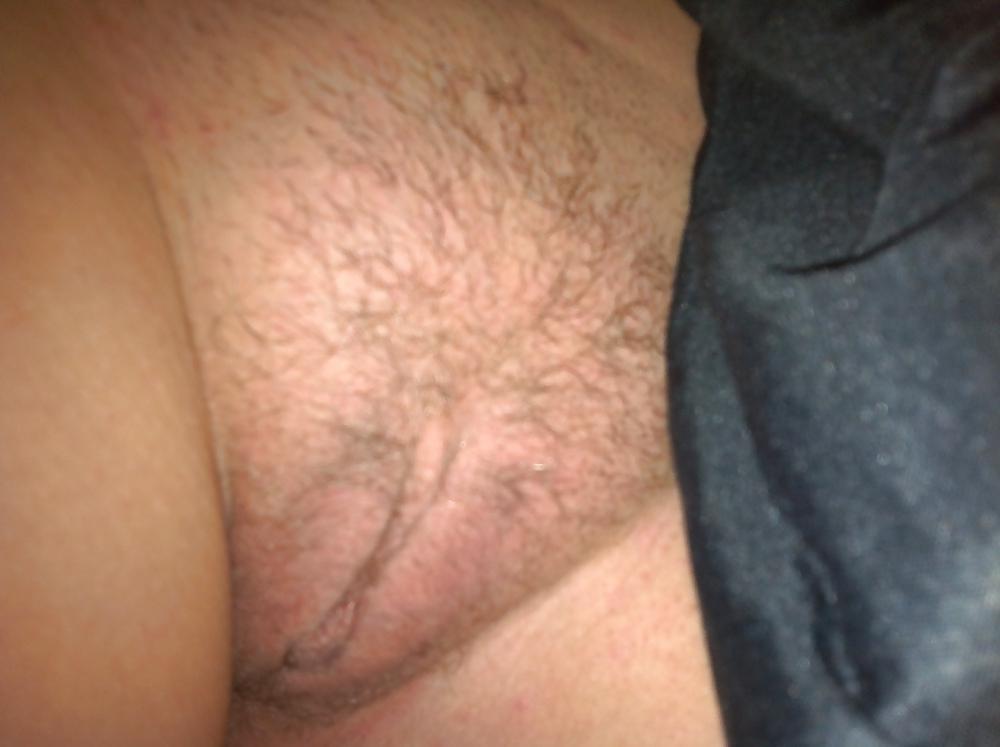 8P My hairy blonde friend. Is she pretty?