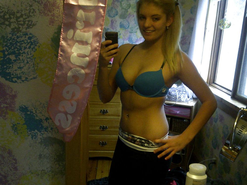 8P My hairy blonde friend. Is she pretty?