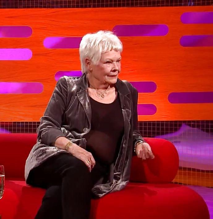 19P Judi Dench Huge Tits (See Thu Top)!!