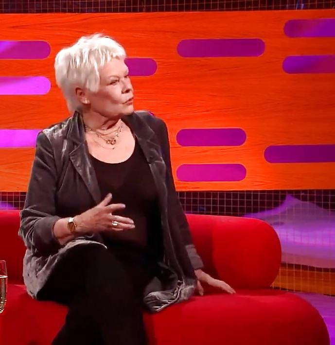 19P Judi Dench Huge Tits (See Thu Top)!!