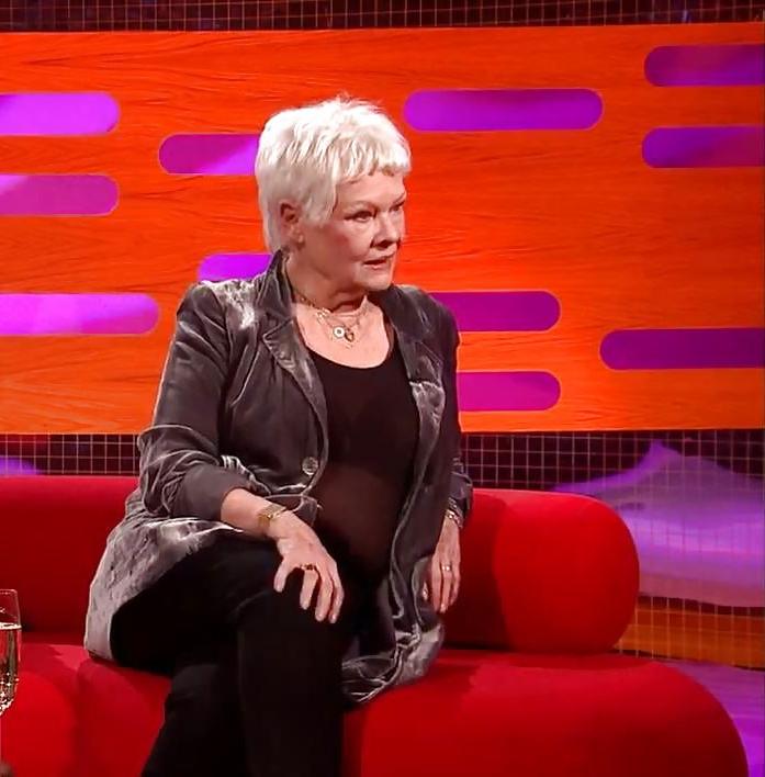 19P Judi Dench Huge Tits (See Thu Top)!!