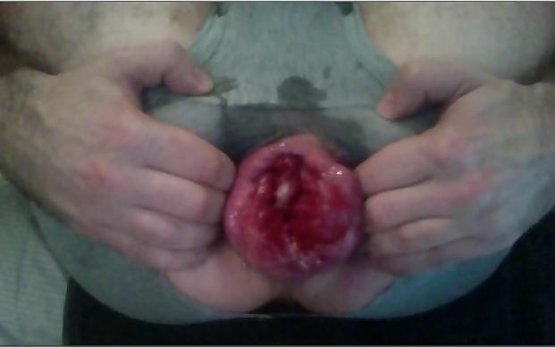 6P Massive rose butt !!