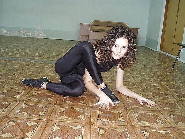 19P Top from collection fetish spandex leggings