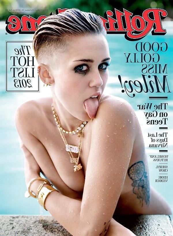 6P Sexy Miley Cyrus Photoshoot Rolling Stone September 2013