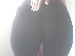 4P Girl friends ass in spandex and thong