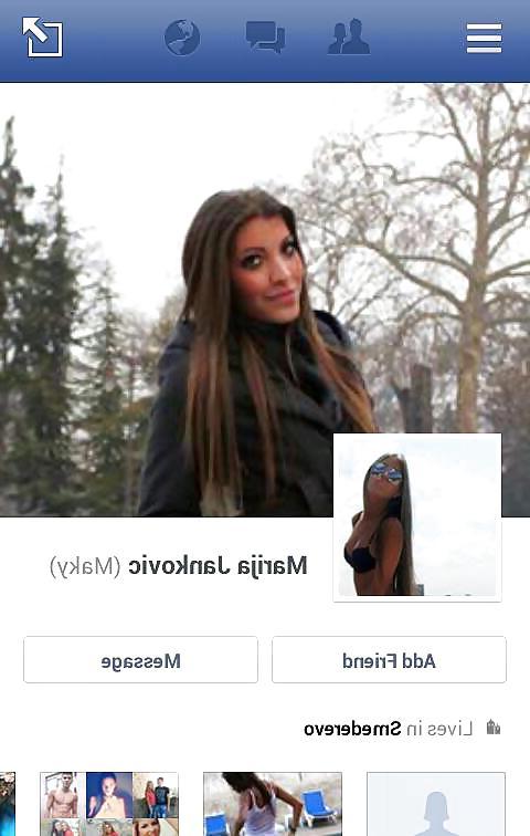 15P Real Facebook babes , Marija