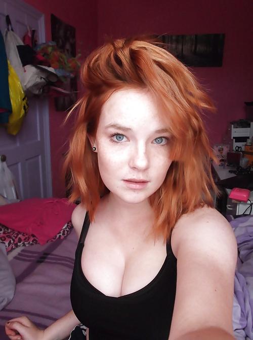 25P Busty Goddesses - Redhead Babes With Big Tits, Part 2