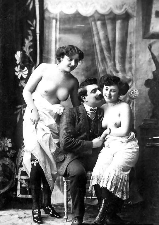 20P Vintage Bondage Threesome - Antiguos trios, sado.