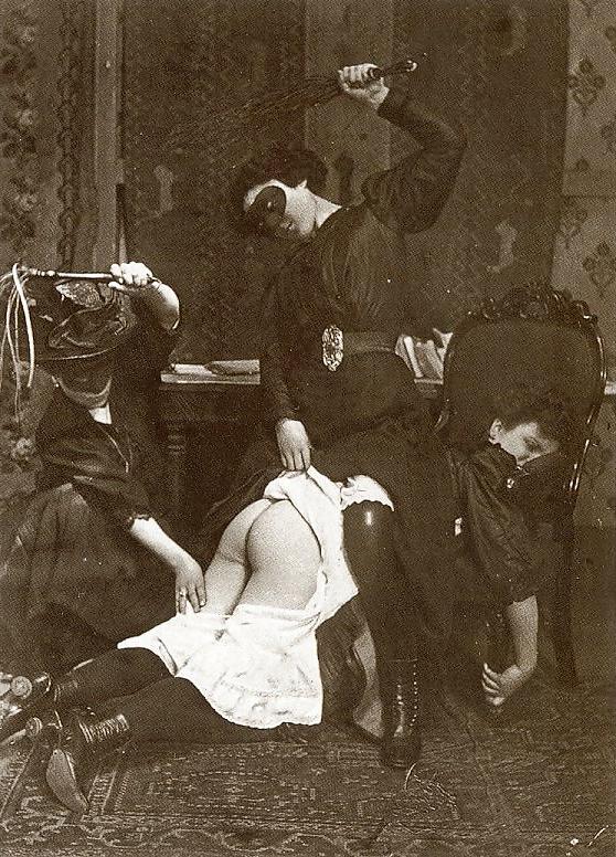 20P Vintage Bondage Threesome - Antiguos trios, sado.